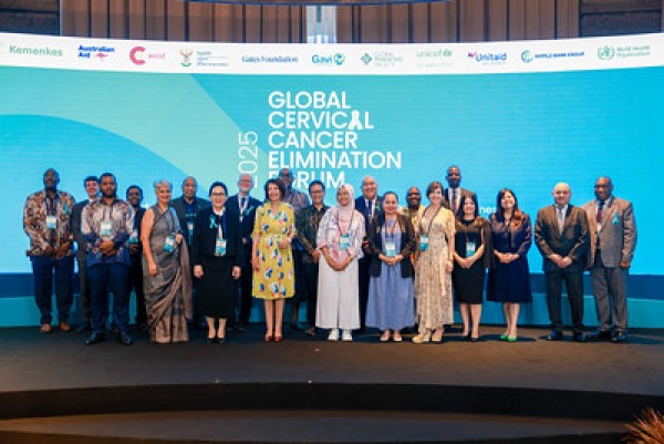 Para Pemimpin Dunia Bersatu untuk Mempercepat Upaya Eliminasi Kanker Serviks Cover Image